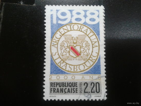 Франция 1988 2000 лет г. Страсбург