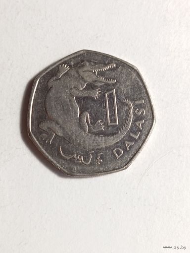 Гамбия 1 доллар 2011 года .