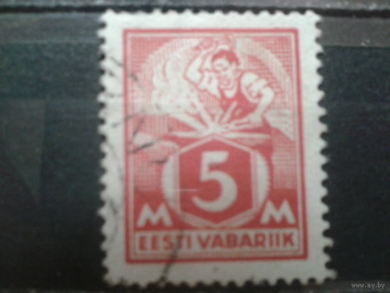 Эстония 1922 стандарт, кузнец 5м