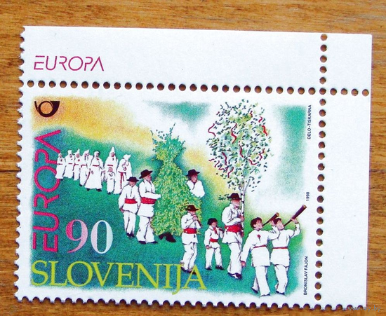 Словения 1998 225. ЕВРОПА 1998 Фестивали и национальные праздники **