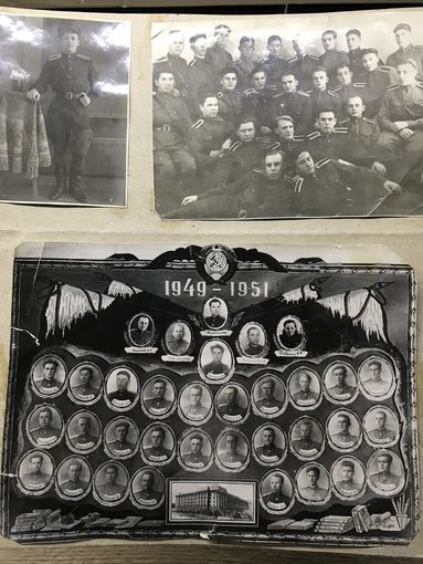Фото выпуск военного училища 1951г.