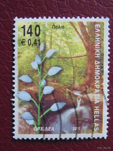 Греция 2001 г. Цветы.