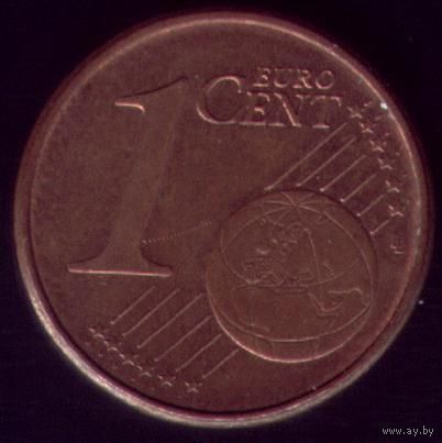 1 евроцент 2002 год Германия D