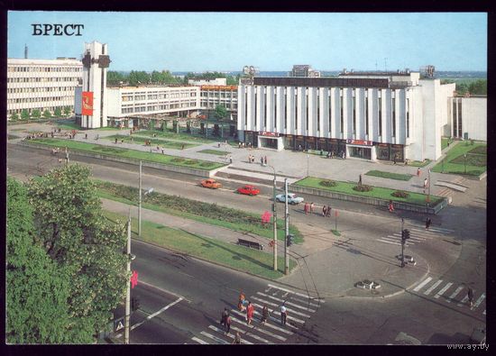 1987 год Брест Торговый центр на Московской