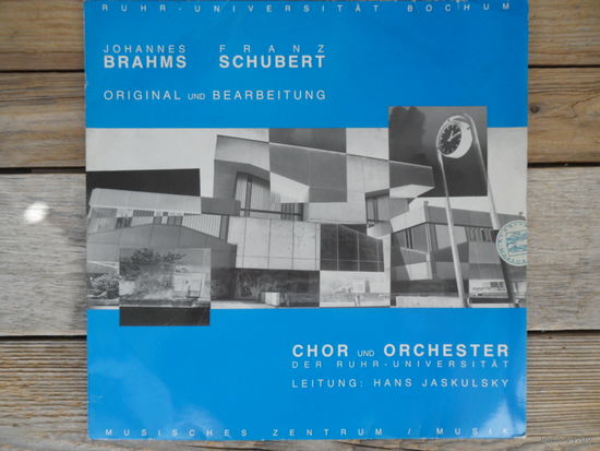 Chor und Orchester der Ruhr-Universitat (Hans Jaskulsky) - Й. Брамс. Ф. Шуберт - Teldec, Germany