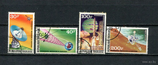 Того - 1974 - Космос - [Mi. 1047-1050] - полная серия - 4 марки. Гашеные.  (Лот 55Ci)