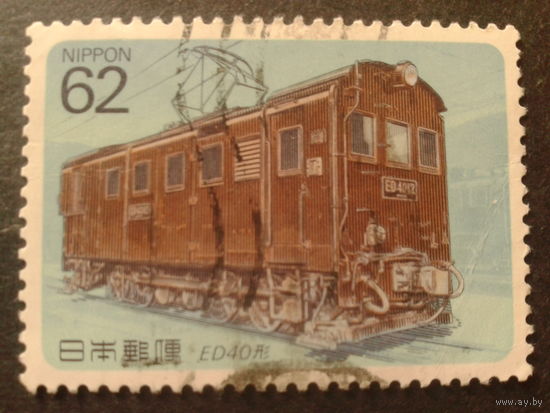 Япония 1990 электролокомотив