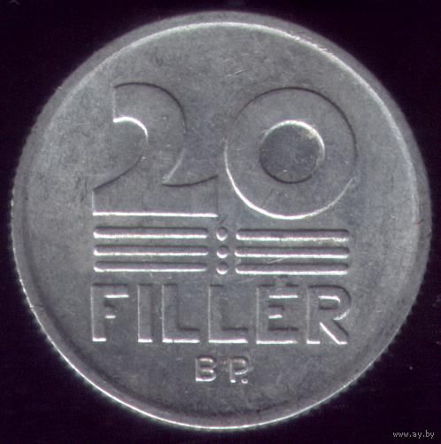 20 филлер 1986 год Венгрия