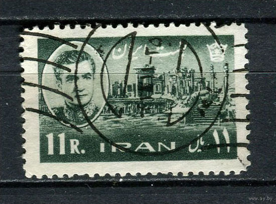Иран - 1962 - Дворец Дария 11R - [Mi.1136] - 1 марка. Гашеная.  (LOT AS33)