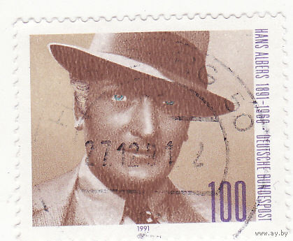 100-летию со дня рождения Ганса Альберса, актер 1991 год