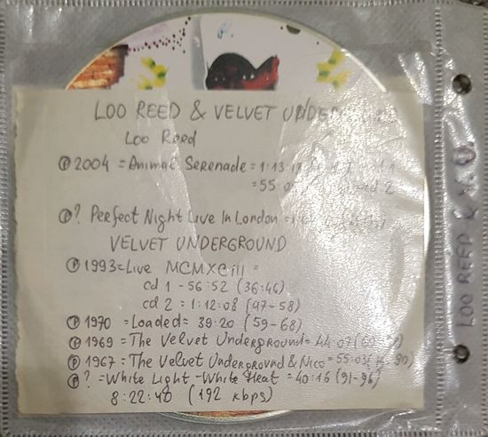 CD MP3 дискография Lou REED & VELVET UNDERGROUND - 2 CD