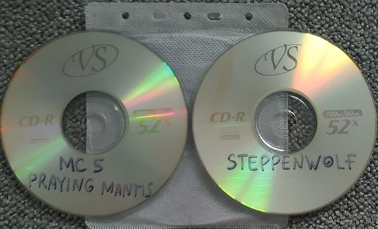 CD MP3 MC5, PRAYING MANTIS, STEPPENWOLF - 2 CD