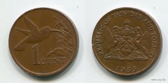 Тринидад и Тобаго. 1 цент (1986)