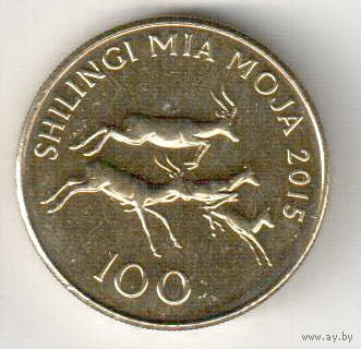 Танзания 100 шиллинг 2015