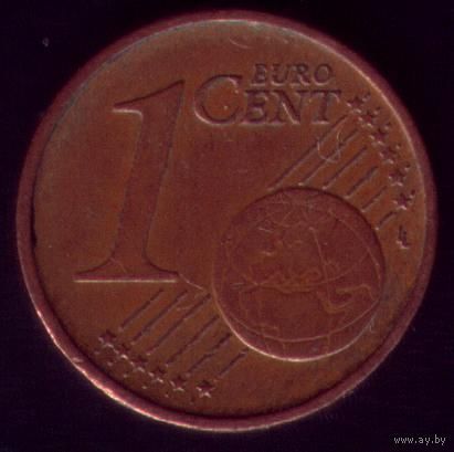 1 евроцент 2002 год Германия G