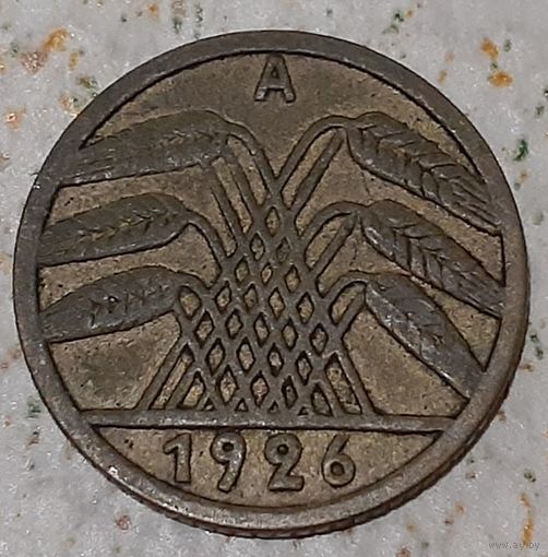 Германия 5 рейхспфеннигов, 1926 "A" (4-10-68)