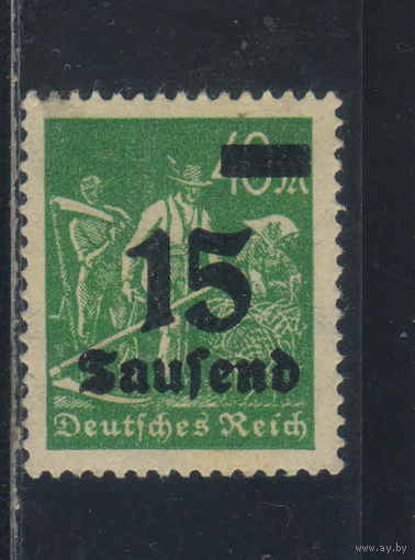 Германия Респ 1923 Инфляция Жнецы Надп Стандарт #279*