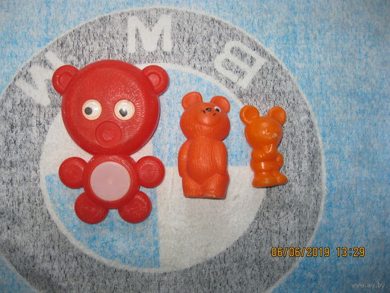 Медведи игрушки СССР