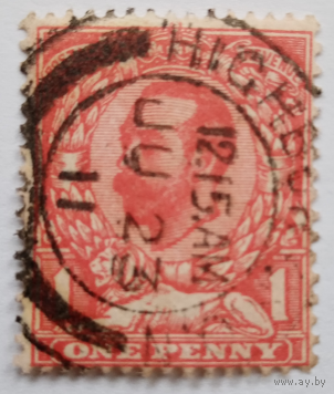Англия 1911 г. 1 пенни