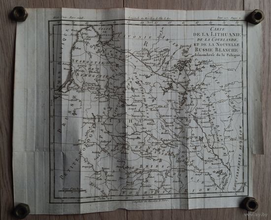 ВКЛ Карта ВКЛ 1770