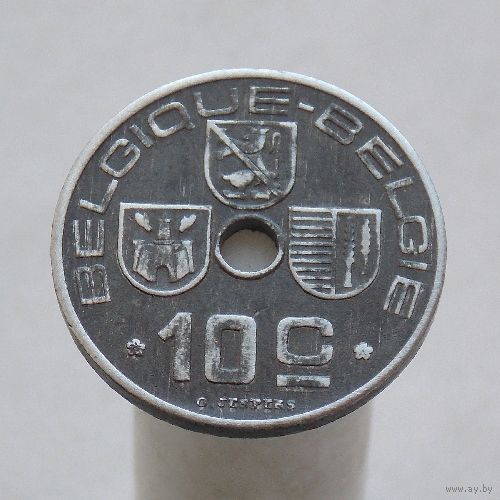 Бельгия 10 сантимов 1943