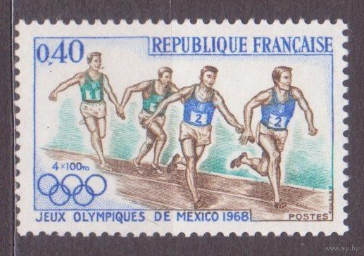 ФРАНЦИЯ, ** 1968 олимпиада Мехико спорт\\10
