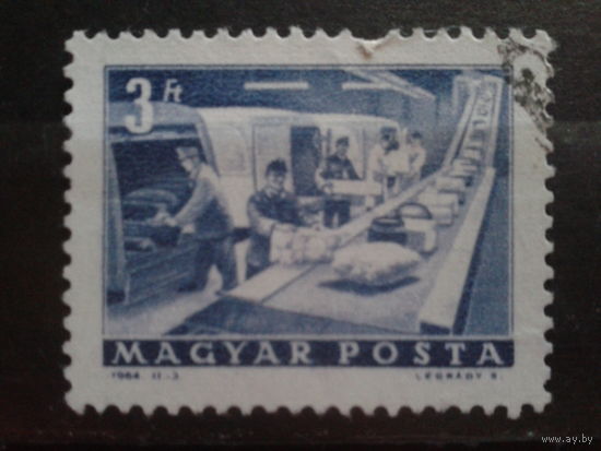 Венгрия 1964 операционный зал почты