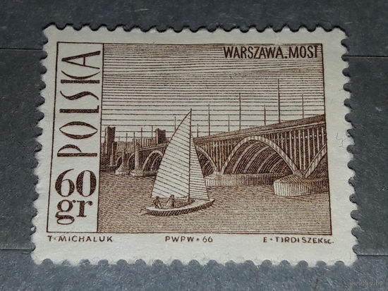 Польша 1966 Стандарт. Туризм. Чистая марка