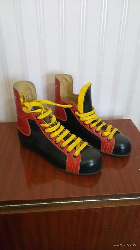 Старые ботинки БОТАС к конькам