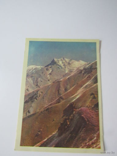 Раскин 1964 Таджикистан горы Анзобский перевал