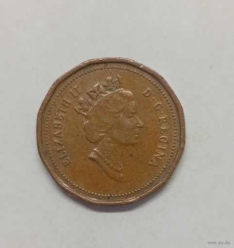 Канада 1 цент, 1992  год.125 лет Конфедерации Канада