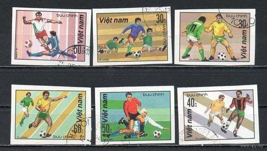 Чемпионат мира по футболу Вьетнам 1982 год 6 марок