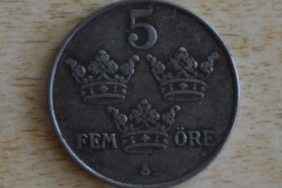 Швеция 5 эре 1946