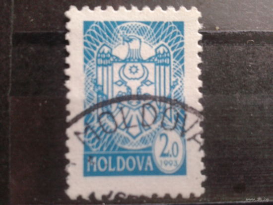 Молдова 1993 стандарт, герб 2,0