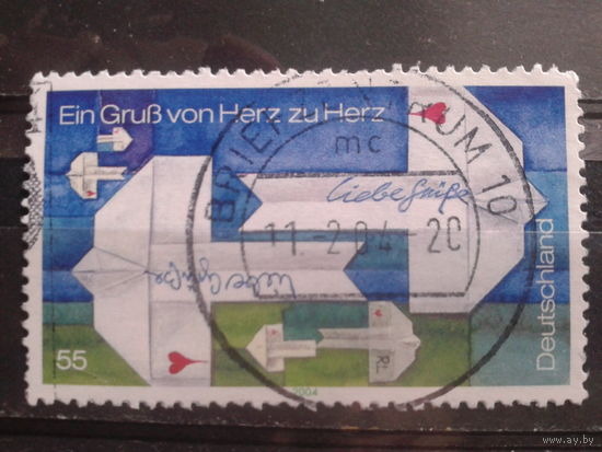Германия 2004 Почта Михель-1,1 евро гаш