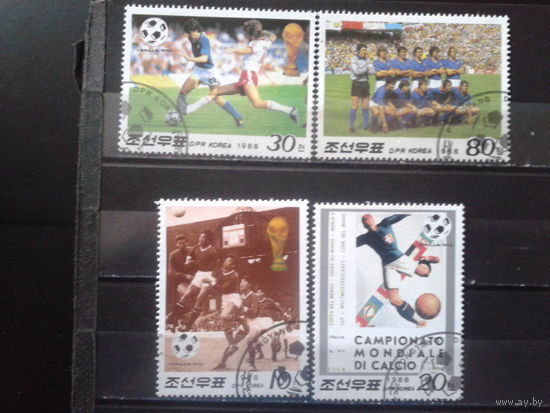 КНДР 1988 Чемпионат мира по футболу в Италии Полная серия