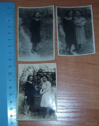 Старые фото Польша до 1939 года "Подруги"