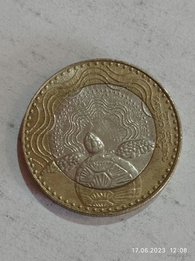 Колумбия 1000 песо 2016 года .