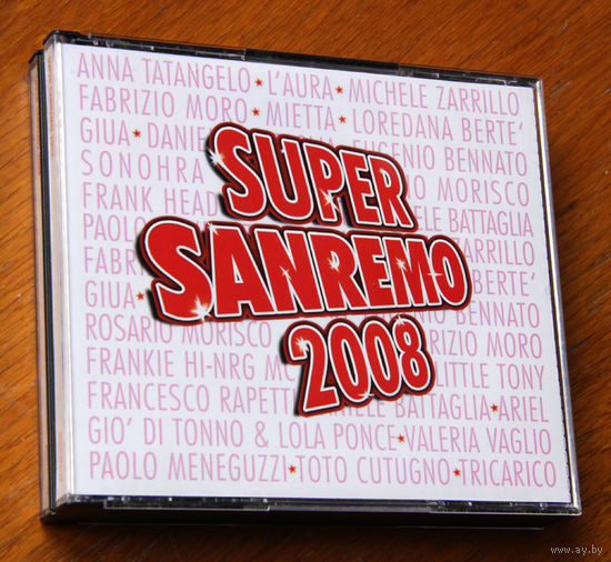 Super Sanremo 2008 (Audio CD - 2008)