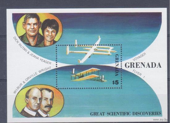 [934] Гренада 1987.Авиация.Самолеты.  БЛОК.