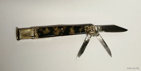 Ножик старинный перочинный с печатью.