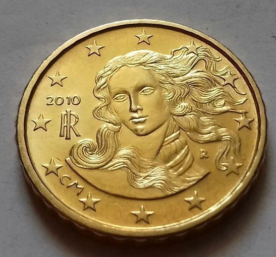 10 евроцентов, Италия 2010 г., AU
