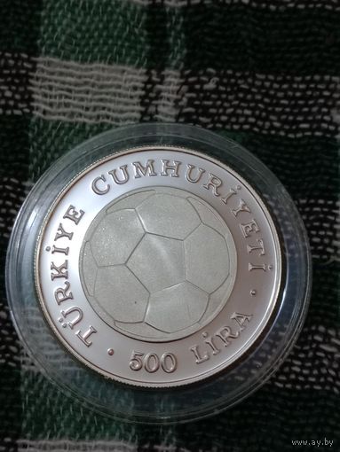 Турция 500 лир1982 футбол