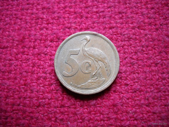 ЮАР Южная Африка 5 центов 1996 г.