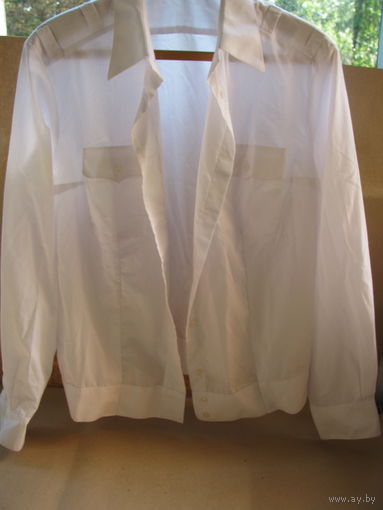 Рубашка белая парадная МВД. размер 41-5