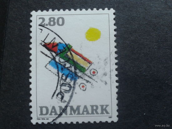 Дания 1987 живопись