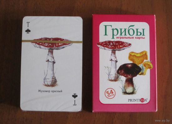 Игральные карты "Грибы"