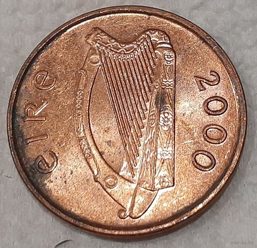 Ирландия 1 пенни, 2000 (8-4-18)