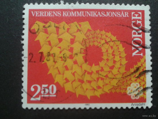 Норвегия 1983 почта