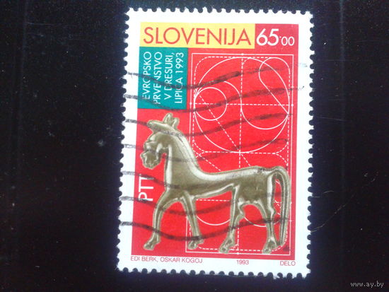 Словения 1993 статуэтка коня 6 века